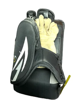 Used Vaughn V7110 V5 Youth Goalie Blocker White And Black