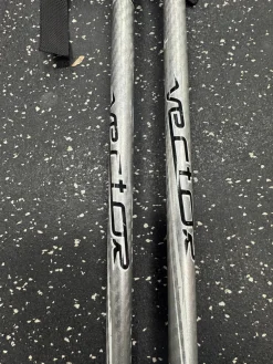 Used VECTOR Mens DH Ski Pole Grey 155 cm / 61 in