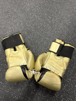 Used Venum Boxing Gloves Gold Senior