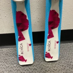Used Volkl CHICA Girls DH Ski/Binding White 120 cm