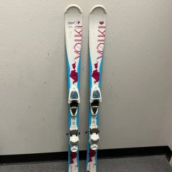 Used Volkl CHICA Girls DH Ski/Binding White 120 cm