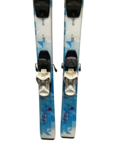 Used Volkl CHICA Girls DH Ski/Binding Carolina Blue 130 cm