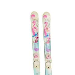 Used Volkl CHICA Girls DH Ski/Binding White 120 cm