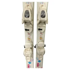 Used Volkl CHICA Girls DH Ski/Binding White 90 cm