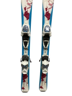 Used Volkl CHICA Girls DH Ski/Binding Carolina Blue 100 cm