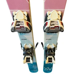 Used Volkl 168CM VOLKL YUMI Womens DH Ski/Binding Pink 168 cm