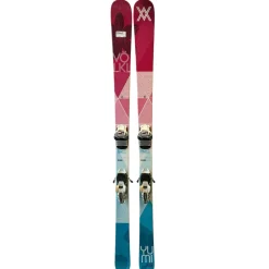 Used Volkl 168CM VOLKL YUMI Womens DH Ski/Binding Pink 168 cm