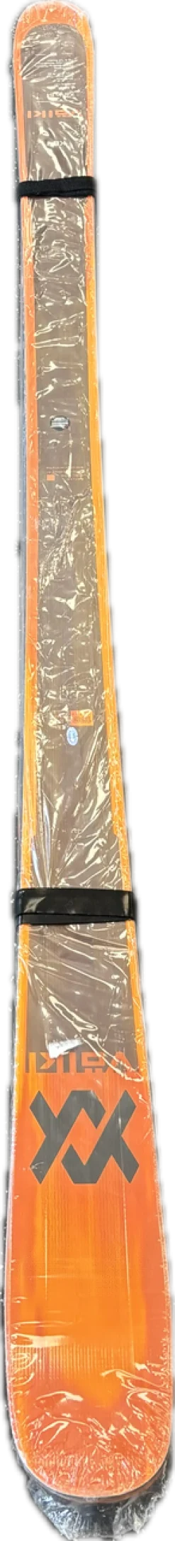 Used Volkl KANJO 84 Mens Skis Only Gun Metal And Coral 175 cm