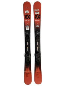 Used Volkl MANTRA JR Boys Skis Only Red 118 cm