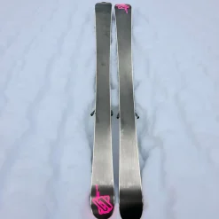Used Volkl PRL Girls DH Ski/Binding Carolina Blue 128 cm