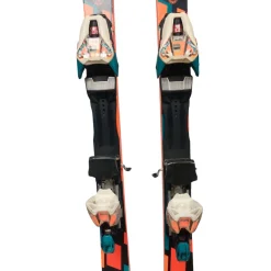 Used Volkl RACE TOUR Womens Down Hill Ski/Binding Yellow 171 cm