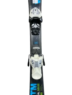 Used Volkl RTM JR 80 Boys DH Ski/Binding Black 80 cm