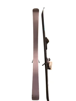 Used Volkl RTM W/ MARKER 7.5 BINDINGS Womens DH Ski/Binding Navy Blue 140 cm