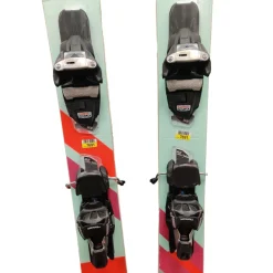 Used Volkl SECRET 102 Womens Down Hill Ski/Binding Carolina Blue 156 cm