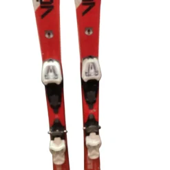 Used Volkl UNLIMITED Boys DH Ski/Binding Red 120 cm
