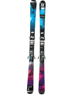 Used Volkl YUMI Womens DH Ski/Binding Black 168 cm