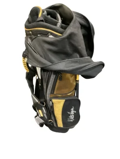 Used Walter Hagen HAGEN JR SERIES III Jr Stand Bag Yellow And Grey