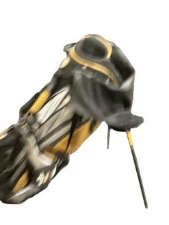 Used Walter Hagen HAGEN JR SERIES III Jr Stand Bag Yellow And Grey