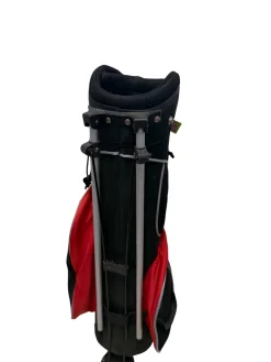 Used Walter Hagen Jr Stand Bag Black And Red 27"