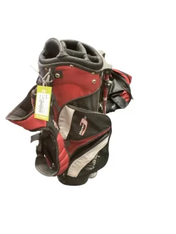 Used Walter Hagen STAND BAG Jr Stand Bag Red