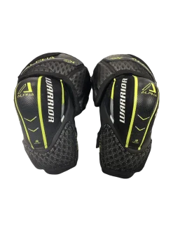 Used Warrior ALPHA QX Junior Elbow Pads SM