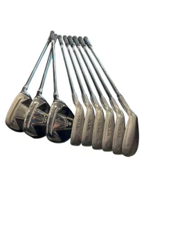 Used Warrior CUSTOM GOLF 10PC SET MRH Mens Package Set RH Black 10 Piece