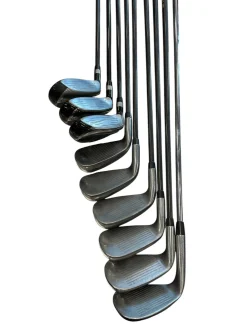 Used Warrior CUSTOM GOLF 10PC SET MRH Mens Package Set RH Black 10 Piece
