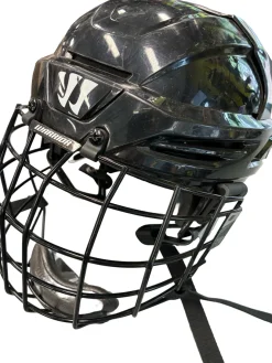 Used Warrior KROWN 2.0 Helmet Cage Combo Black MD