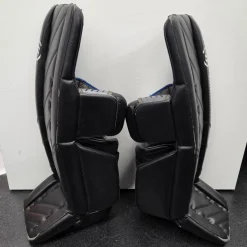 Used Warrior R/G4 +1 JR LEG PADS Goalie Leg Pads Junior Black 28