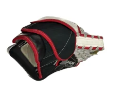 Used Warrior RG4 Junior Goalie Blocker Red
