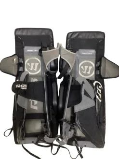 Used Warrior RITUAL G5 Goalie Leg Pads Senior Black 30"