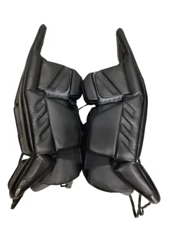 Used Warrior RITUAL G5 Goalie Leg Pads Senior Black 30"