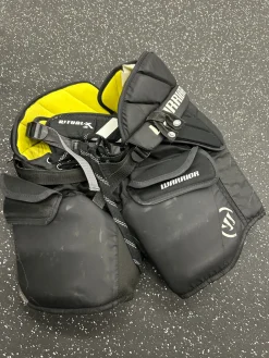 Used Warrior RITUAL X Junior Goalie Pant Black L/XL