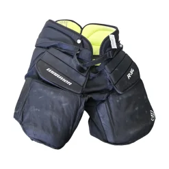 Used Warrior RX4E INTERM GOALIE PANTS Inter Goalie Pant Black M/L