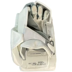 Used Warrior RXG7 Senior Goalie Blocker White