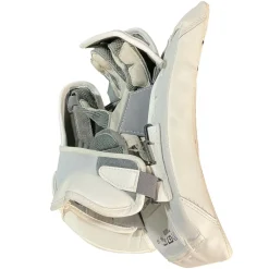 Used Warrior RXG7 Senior Goalie Blocker White