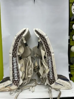 Used Warrior WARRIOR Goalie Leg Pads Senior White 33"