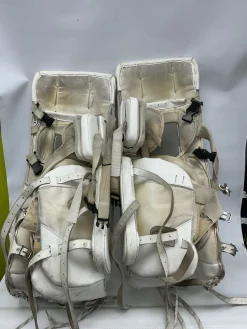 Used Warrior WARRIOR Goalie Leg Pads Senior White 33