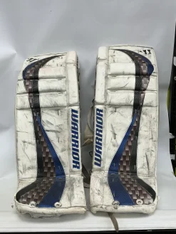 Used Warrior WARRIOR Goalie Leg Pads Senior White 33