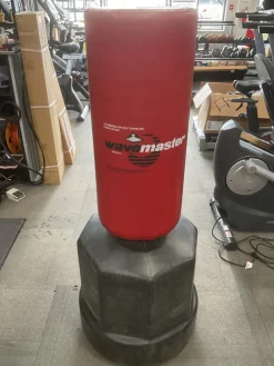 Used WAVEMASTER Boxing Bag Stand Red