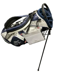 Used 14 WAY MICHELOB ULTRA Mens Stand Bag Navy Blue
