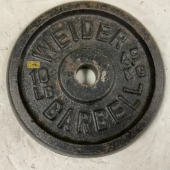 Used Weider Standard Plate Black 10 lb