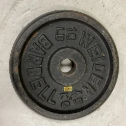 Used Weider Standard Plate Black 10 lb