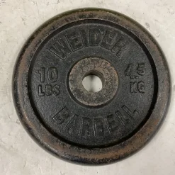 Used Weider Standard Plate Black 10 lb