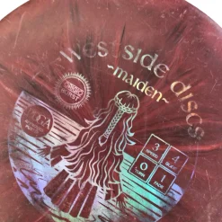 Used Westside MAIDEN Disc Golf Putter Maroon