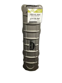 Used WHEELED TRAVEL BAG Travel Bag Grey