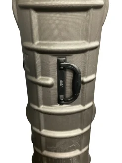 Used WHEELED TRAVEL BAG Travel Bag Grey