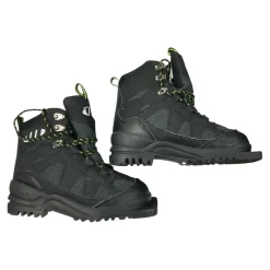 Used Whitewoods Boys 75MM XC Ski Boots Black JR-01.5