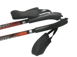 Used Whitewoods CROSS TRAIL Mens XC Ski Poles Orange 125 cm / 50 in