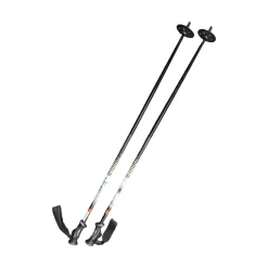 Used Whitewoods ICE POLES 120CM/48IN Mens DH Ski Pole Black 120 cm / 48 in